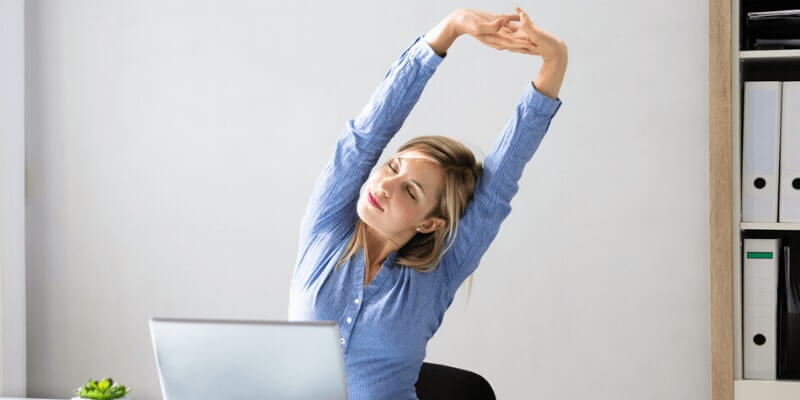 Proper Way to Sit at a Desk
